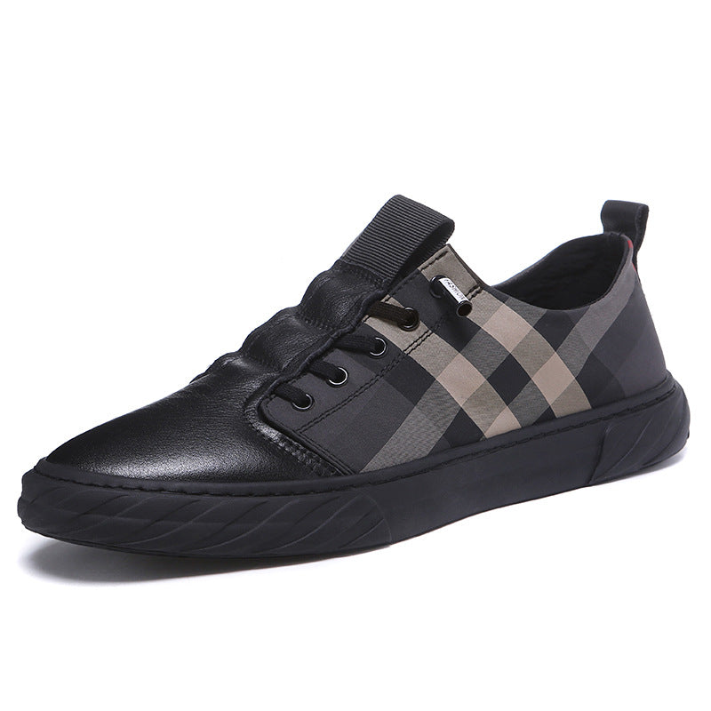 2022 New Men's Fashion Casual Leather Shoes