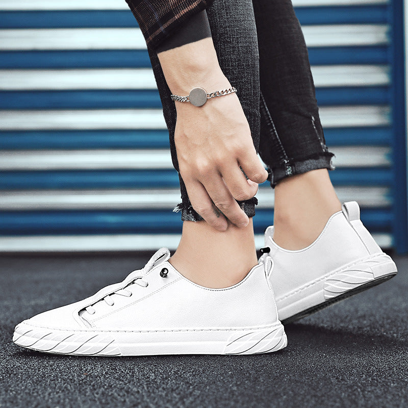 2022 New Men's Fashion Casual Leather Shoes