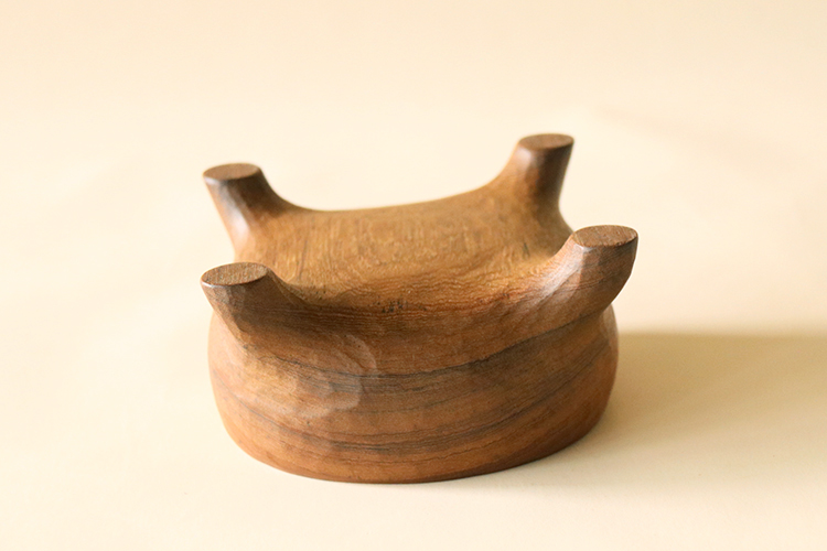 Hand Carved Salad Bowls Design Art Decor