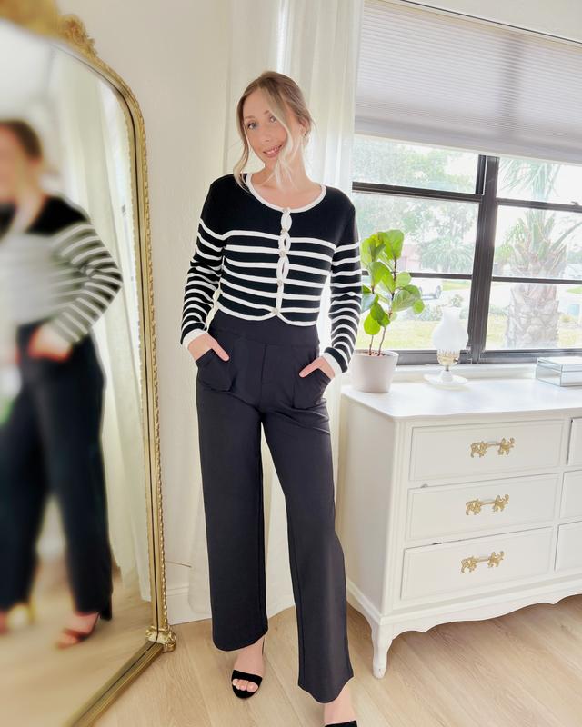 ☀️ Summer Deal!😍Loose High-Waist Business Casual Pants Yoga Pants