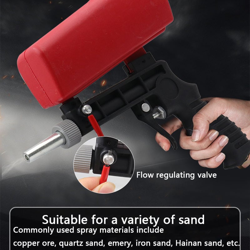 Portable Pneumatic Sandblasting Gun