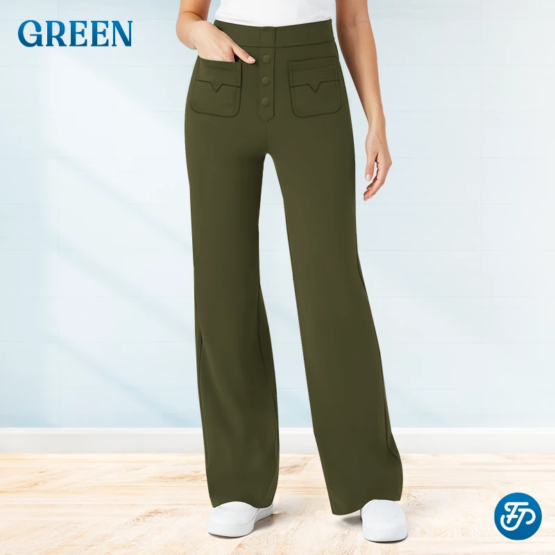 Women's Casual High Waist Stretch Pants