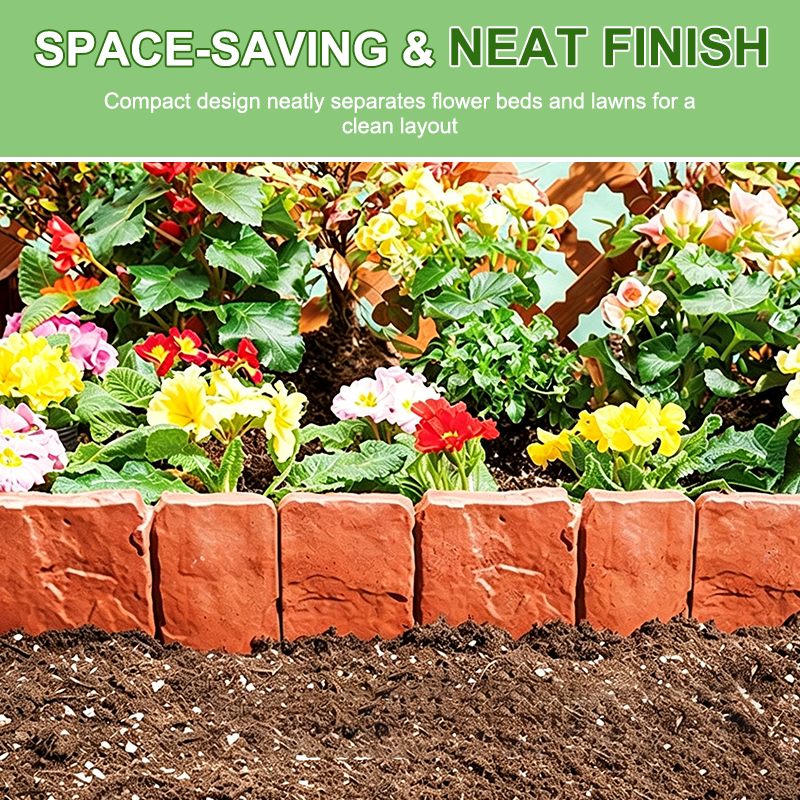 🥳 2026 Promotion 🥳💞 Sales over 50,000 units! 🌿✨ 70% off! Stone-effect garden fence 🏡♻️