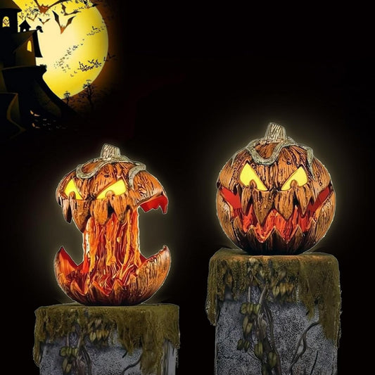 (🔥Halloween Hot Sale- 50% OFF) Halloween Scary Pumpkin Lights