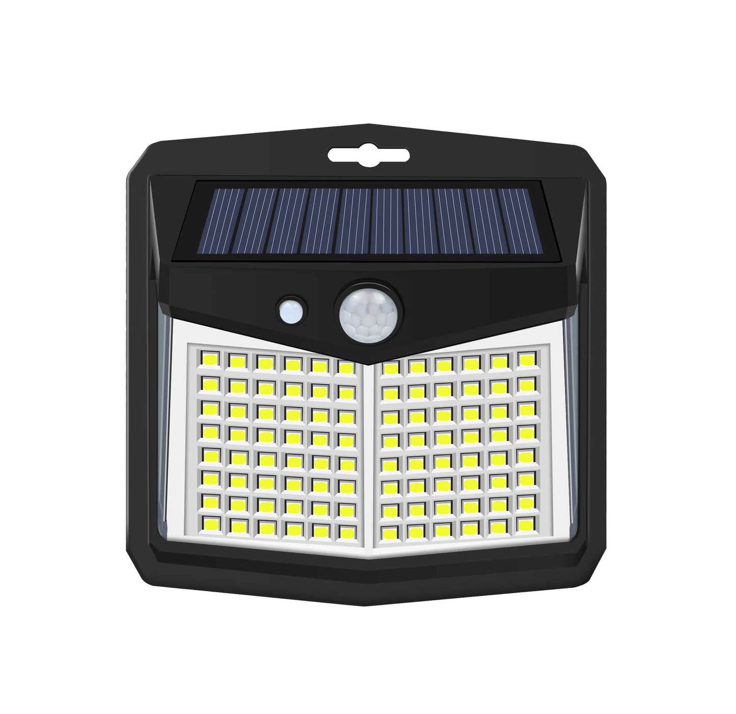 320 LED Solar Security Lights (Pack of 2) - 3-in-1 Sensor, Constant, Combination Lighting