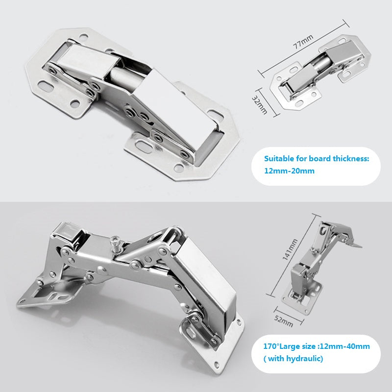 🔥Cabinet Hinges - Easy Installation of Bridge Door Hinges