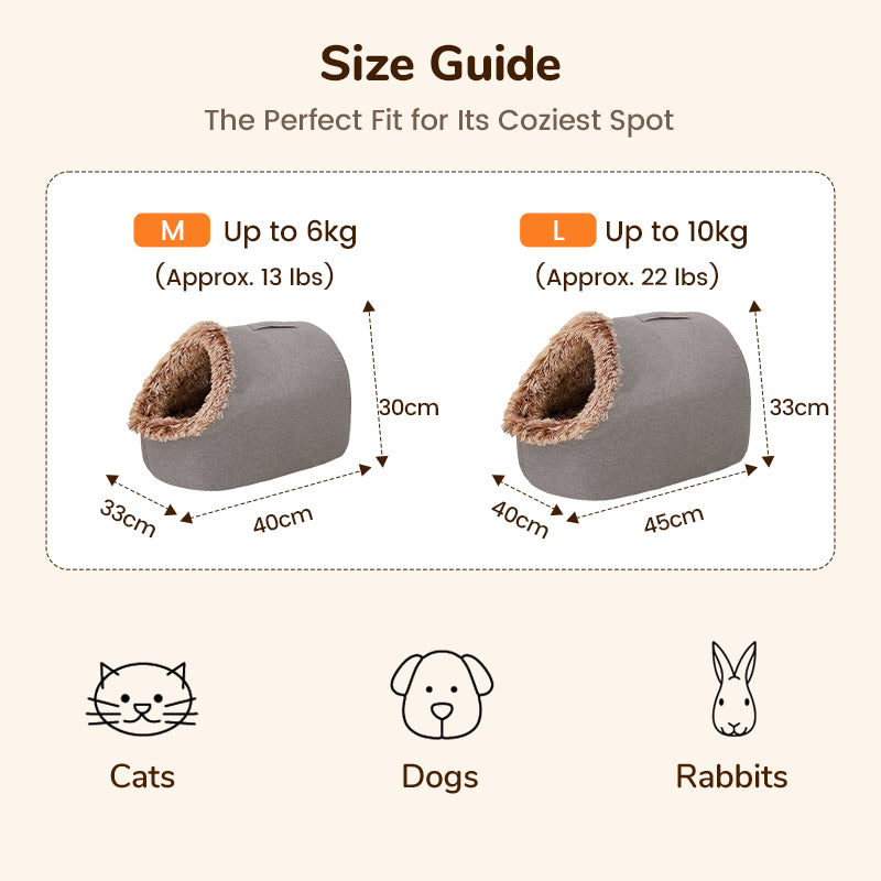 💥HOT SALE 50% OFF🐾Winter Warm Pet Cave Bed