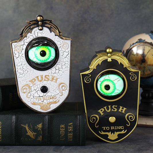 Halloween One-Eyed Doorbell Decoration