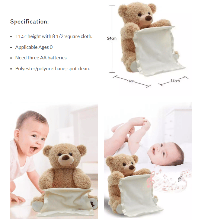 Smoothing the mood plush bear