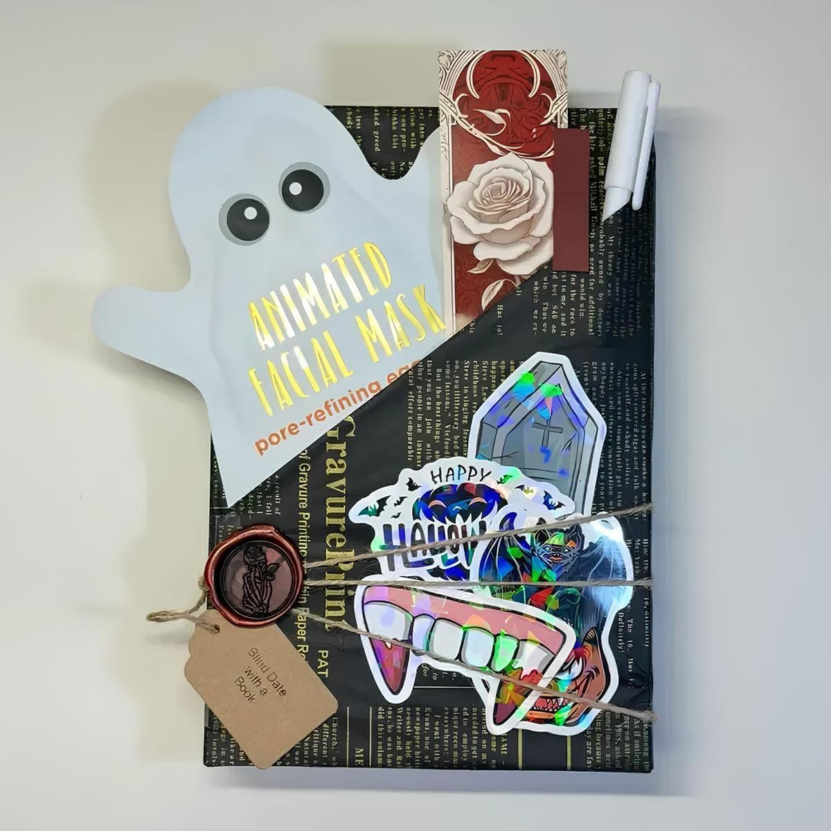🔥Halloween Witch Blind Date with a Book (🎁Bookish Gifts)