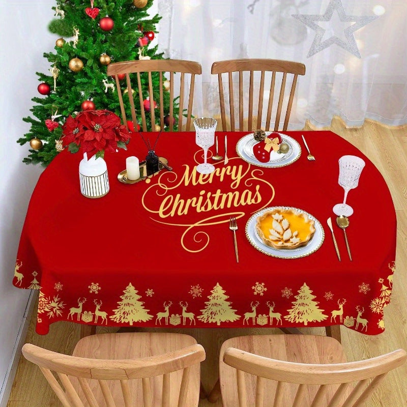 ✨Holiday New Arrivals✨Stylish Christmas Printed Tablecloth
