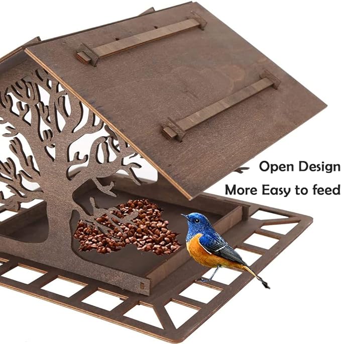 ☀️Last Day 48% OFF🌞Hanging Wood Bird Houses