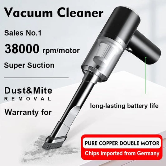 🔥Last Day Promotion 49% OFF - Powerful Wireless Car Vacuum Cleaner