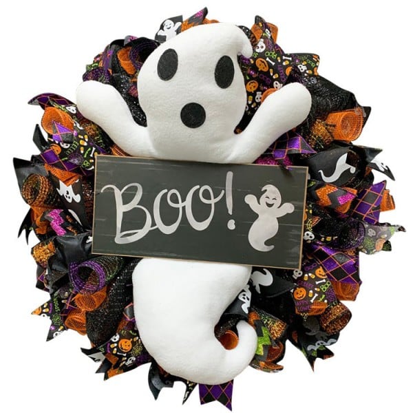 🎃Hot sale 49% OFF 👻 Halloween Ghost Wreath