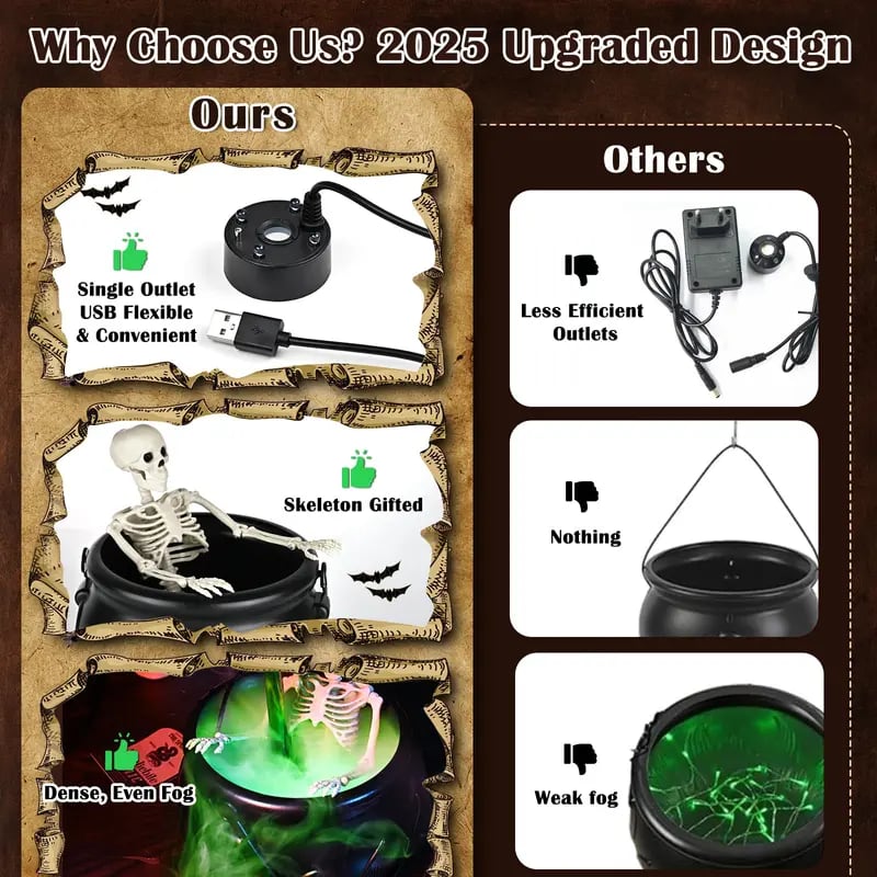 🎃Halloween Specials🎃Cauldron Halloween Decor