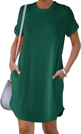 Short Sleeve T-shirt Dress(Buy 2 Free Shipping)