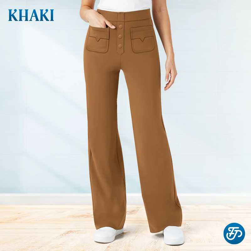 Women's Casual High Waist Stretch Pants