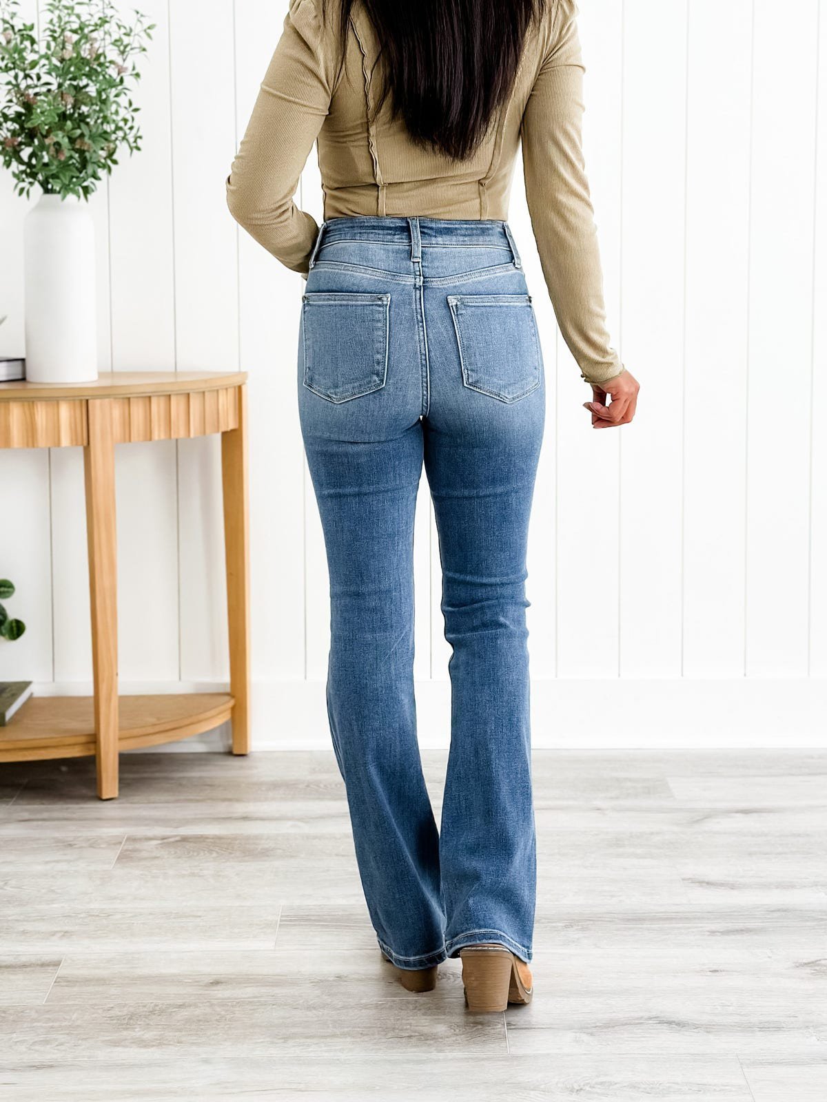 Tummy Control Bootcut Jeans (Buy 2 Free Shipping)