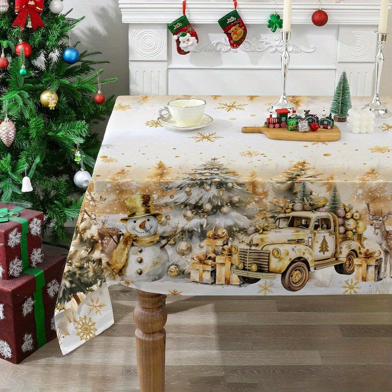 ✨Holiday New Arrivals✨Stylish Christmas Printed Tablecloth