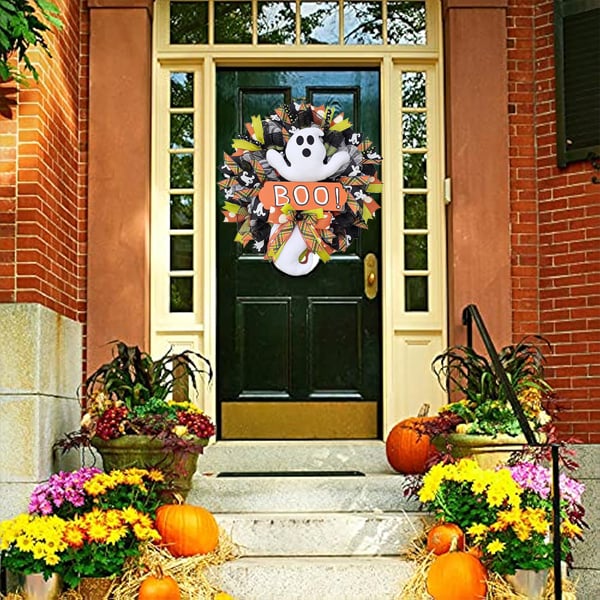 🎃Hot sale 49% OFF 👻 Halloween Ghost Wreath