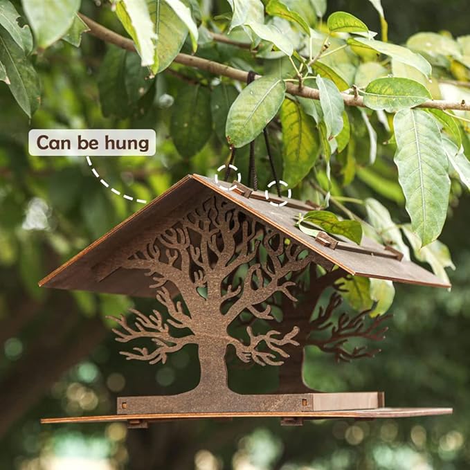 ☀️Last Day 48% OFF🌞Hanging Wood Bird Houses