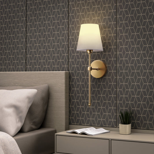 Simple modern bedroom bed wall lamp
