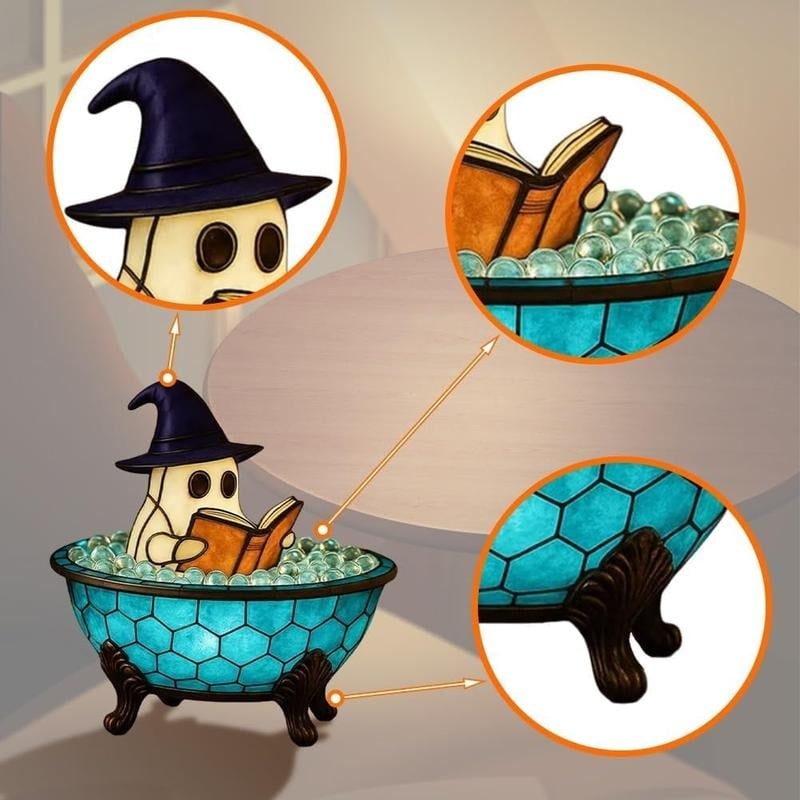 3D Real Ghost Bubble Bath Lamp