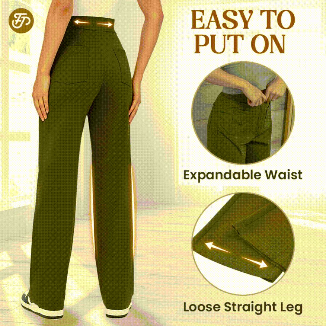 Women's Casual High Waist Stretch Pants