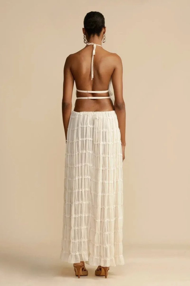 Backless Pleated Set(Buy 2 Free Shipping)