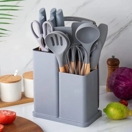 Your Kitchen Need This – SILICONE KITCHENWARE 19-PIECE SET