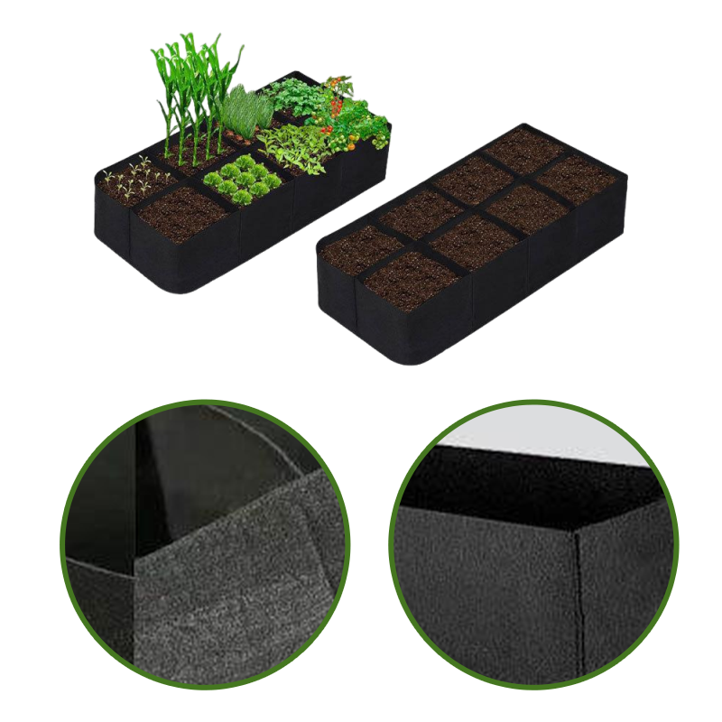 ⏳Limited-time 50% off⏰Divided Fabric Grow Bags for Plants🌱