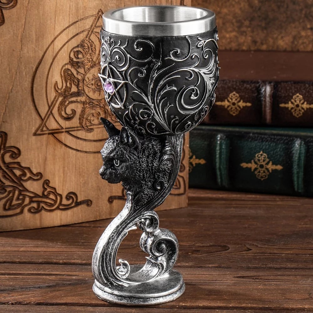 Magic Style Stainless Steel Decorative Goblet