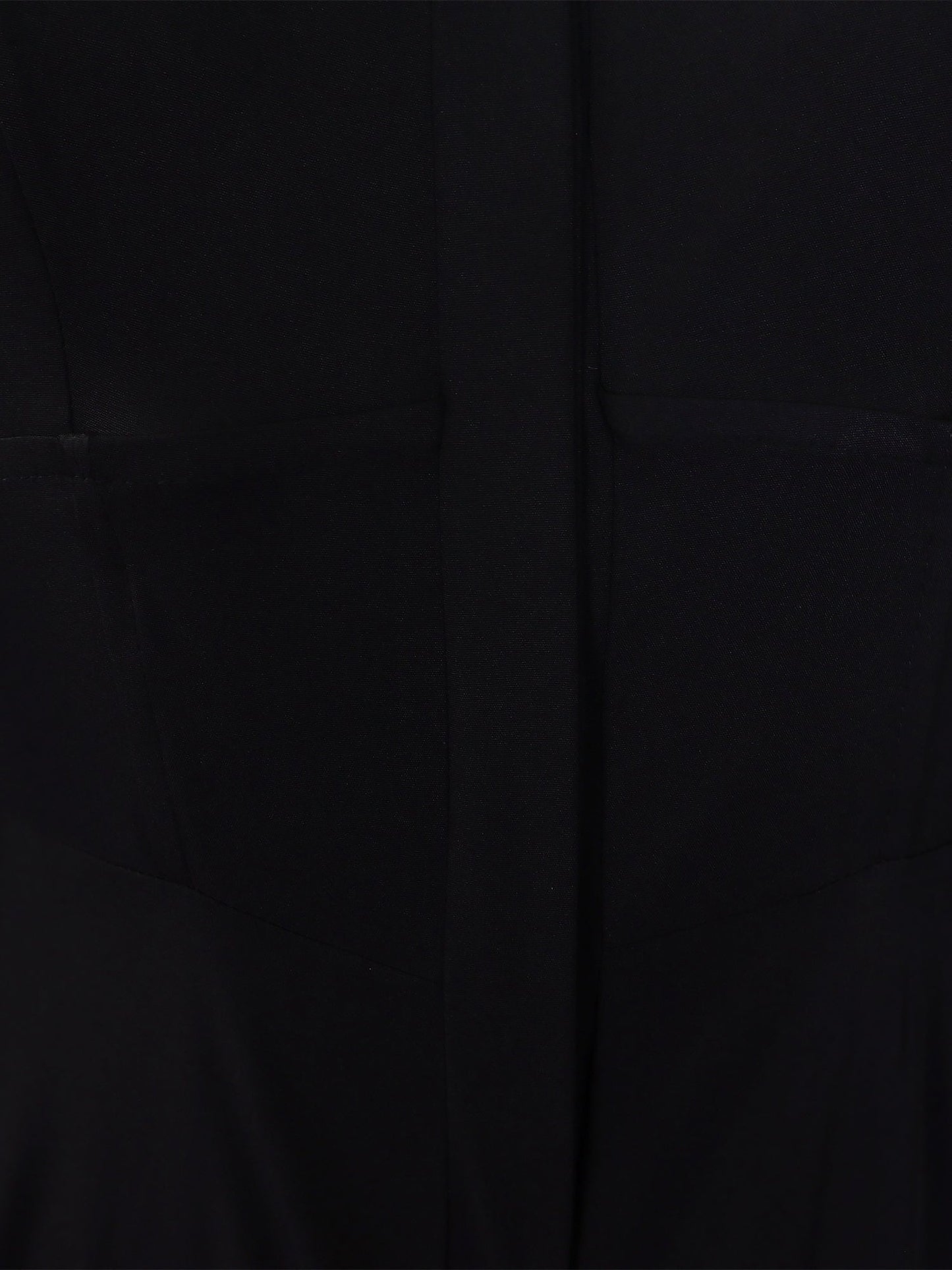 Solid Color Puff Long Sleeves Midi A-Line Shirt Dress