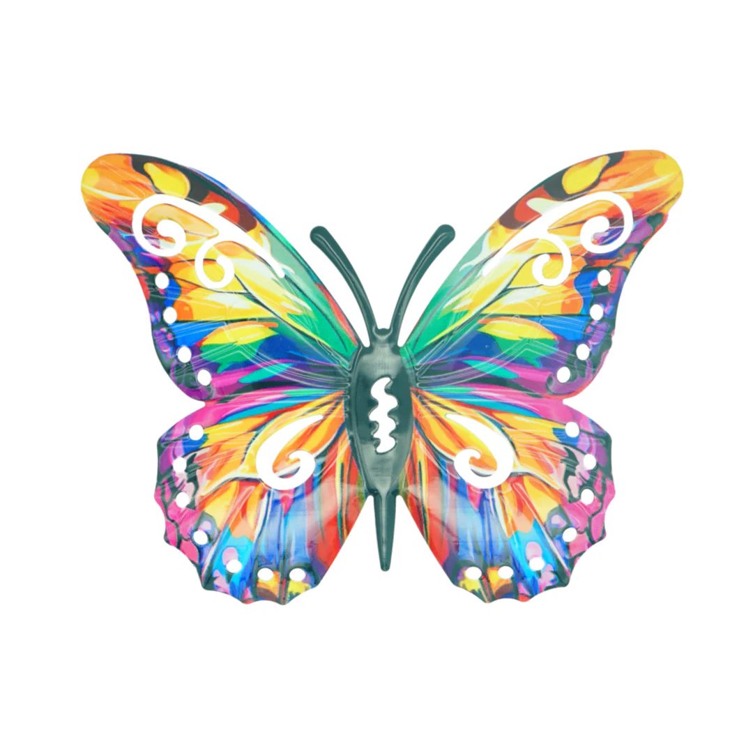 🦋A complete set! 4Pcs Butterfly Metal Wall Decor🤩