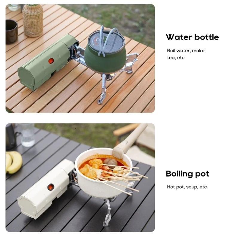 Compact Folding Spyder Camping Gas Stove