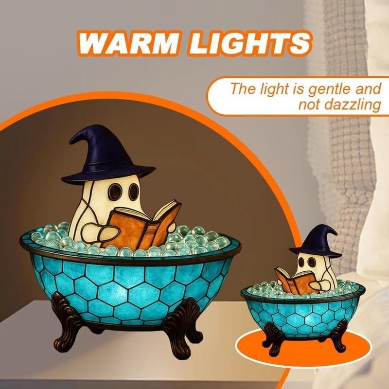 3D Real Ghost Bubble Bath Lamp