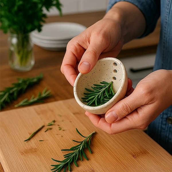 Pottery Herb Stripper