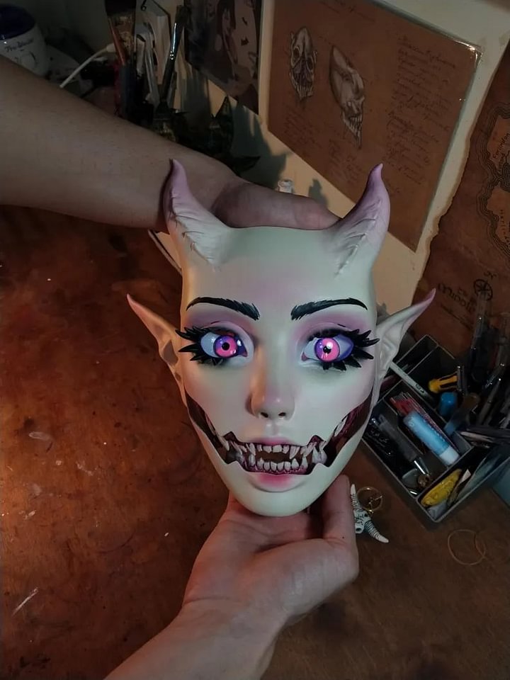 🔥Flash Sale 49% OFF 🎭Babydoll Mask: Quality and Adjustable for Comfort😈