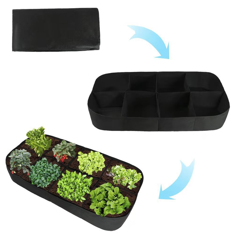 ⏳Limited-time 50% off⏰Divided Fabric Grow Bags for Plants🌱