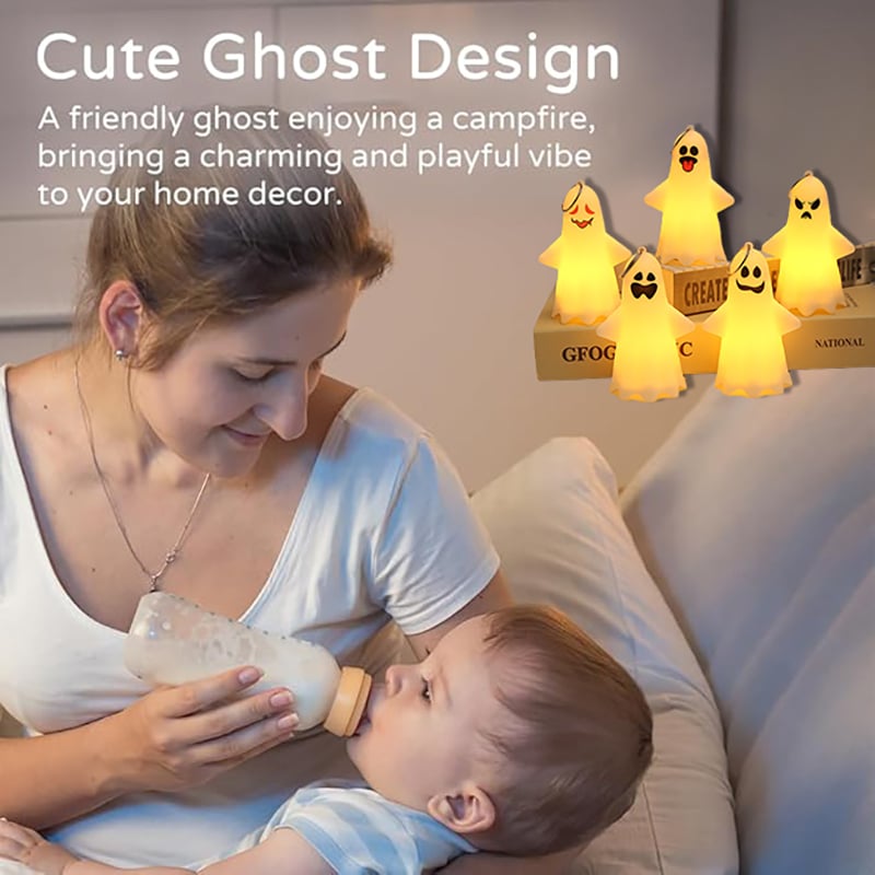 ✨ Last Day Promotion-49% OFF ✨2024 Carrying little ghost Nightlight👻