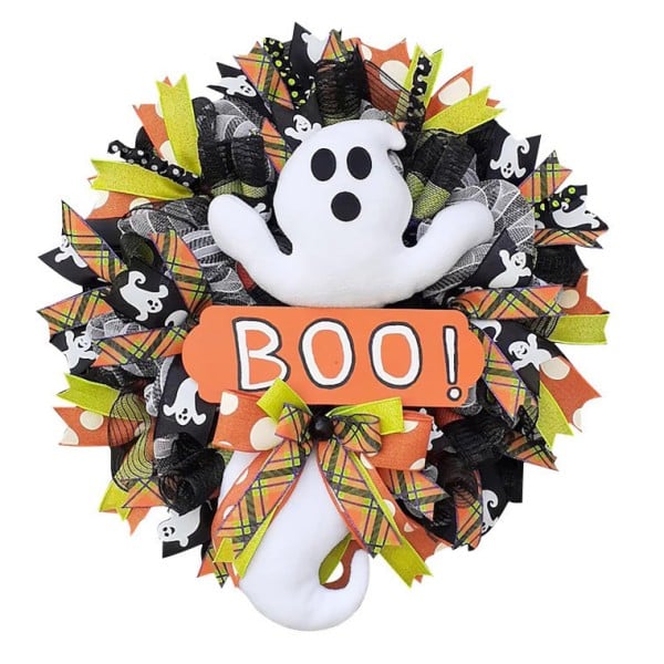 🎃Hot sale 49% OFF 👻 Halloween Ghost Wreath