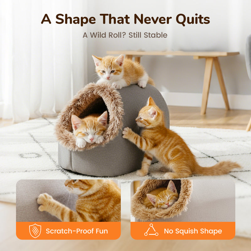 💥HOT SALE 50% OFF🐾Winter Warm Pet Cave Bed