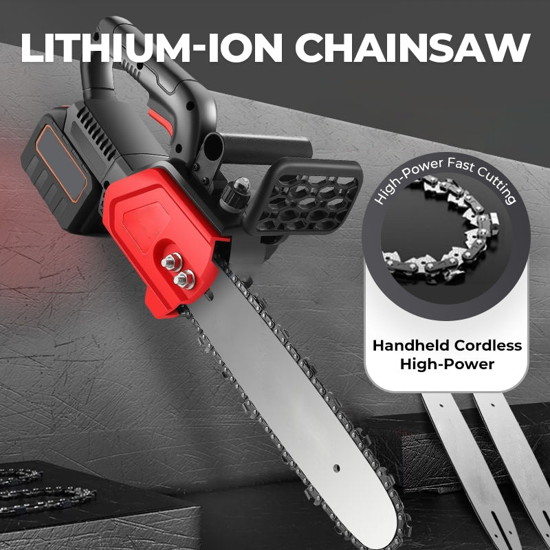 🔥Cordless high-power lithium battery chainsaw