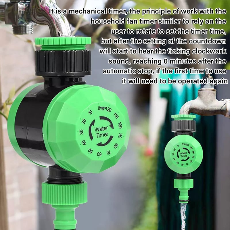 🔥2024 SALE - Mechanical Watering Hose Timer (Up to 120Min)