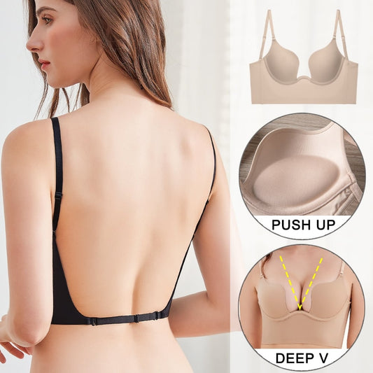 Hot Sale 49% OFF🔥 2023 Backless Strapless Adhesive Invisible Bra