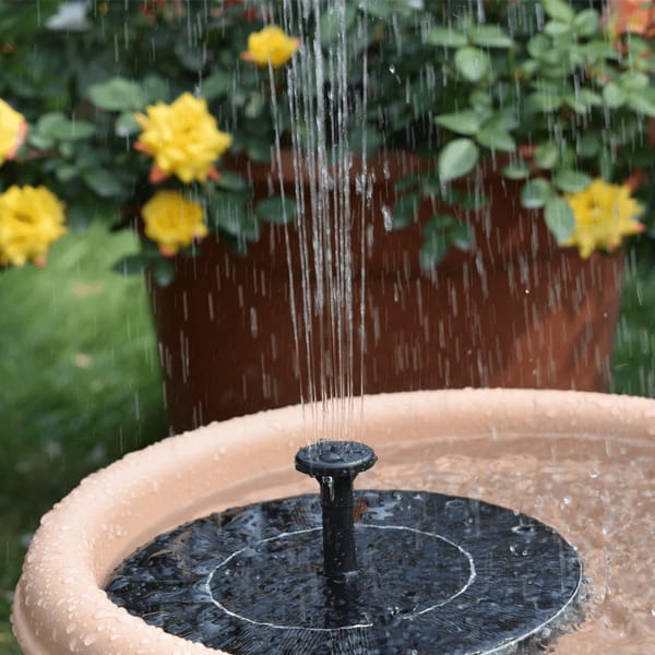 🎁Best Mother's Day Gift Of 2023🎁 - Solar outdoor fountain-The perfect garden decoration