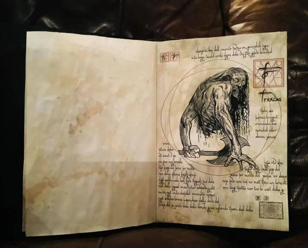 Unique 13 Ghost Black Zodiac Book