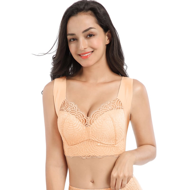 🎁LAST DAY SALE-49% OFF🎁 Ultimate Lift Stretch Full-Figure Seamless Lace Bra