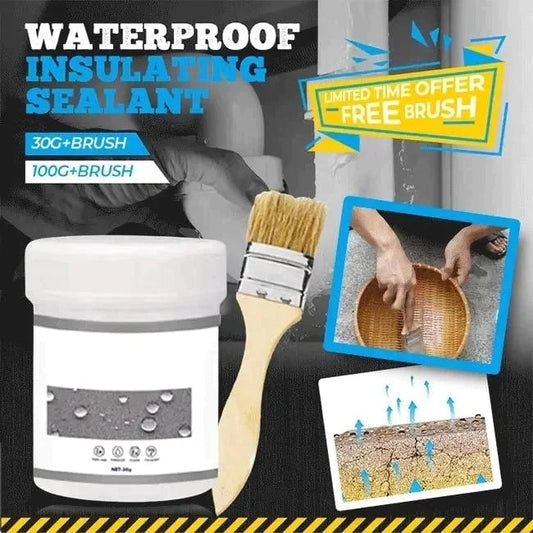 🎊Christmas Super Discount🎊 -Waterproof Insulation Sealant Emulsion(Free Brush)