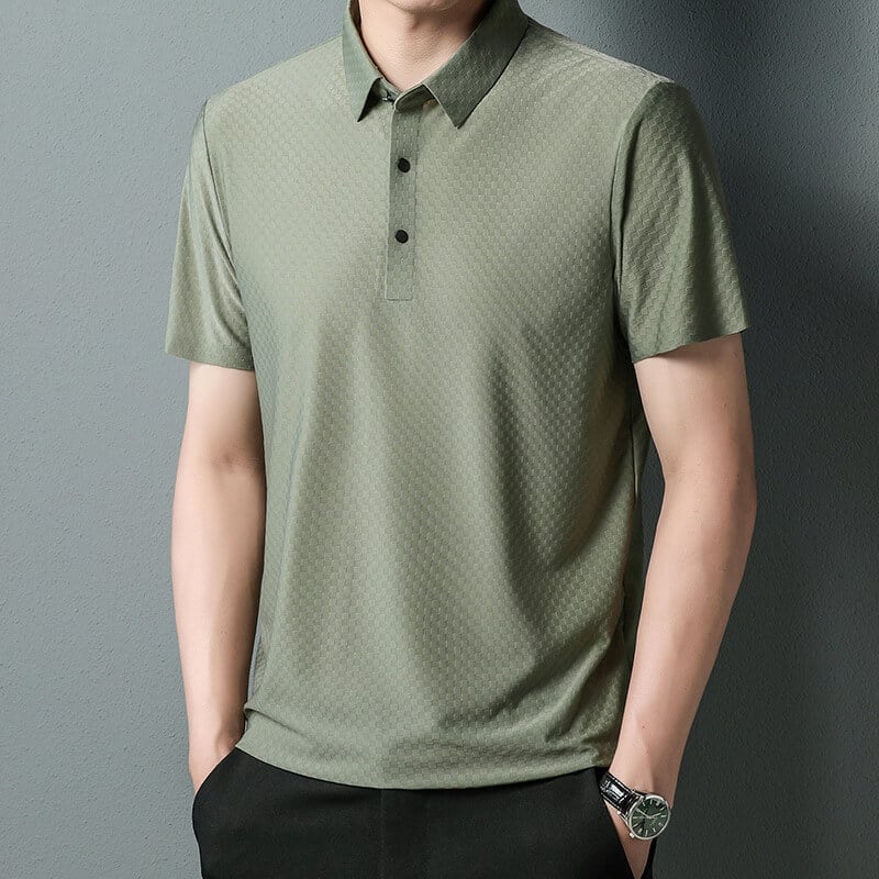 Men's Solid Colour Fashion Polo Shirt